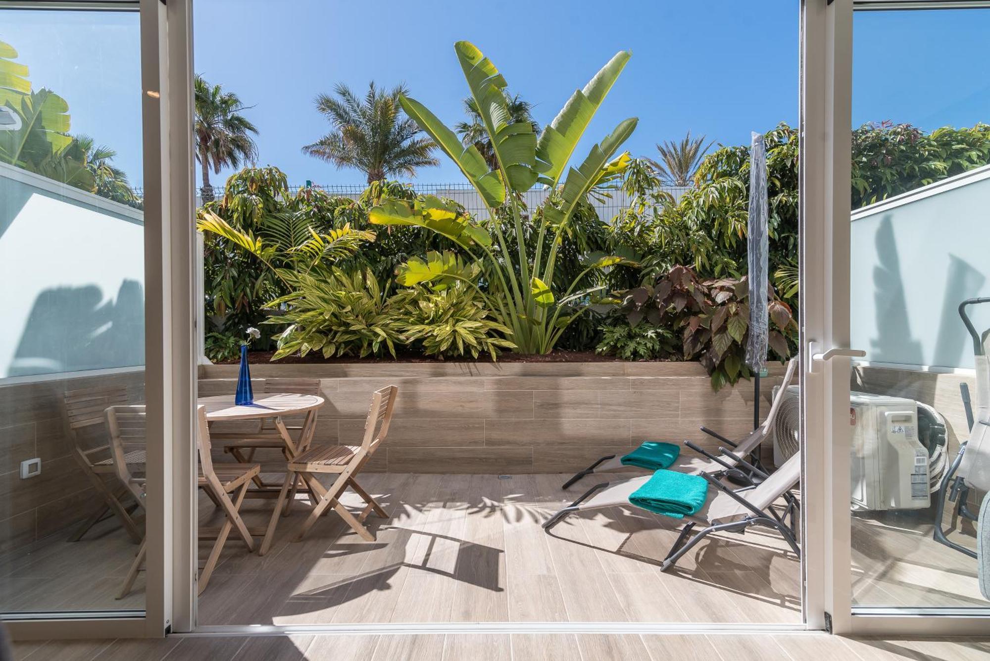 Home2Book Stylish Tropical Apt Terrace & Pool Μασπαλόμας Εξωτερικό φωτογραφία