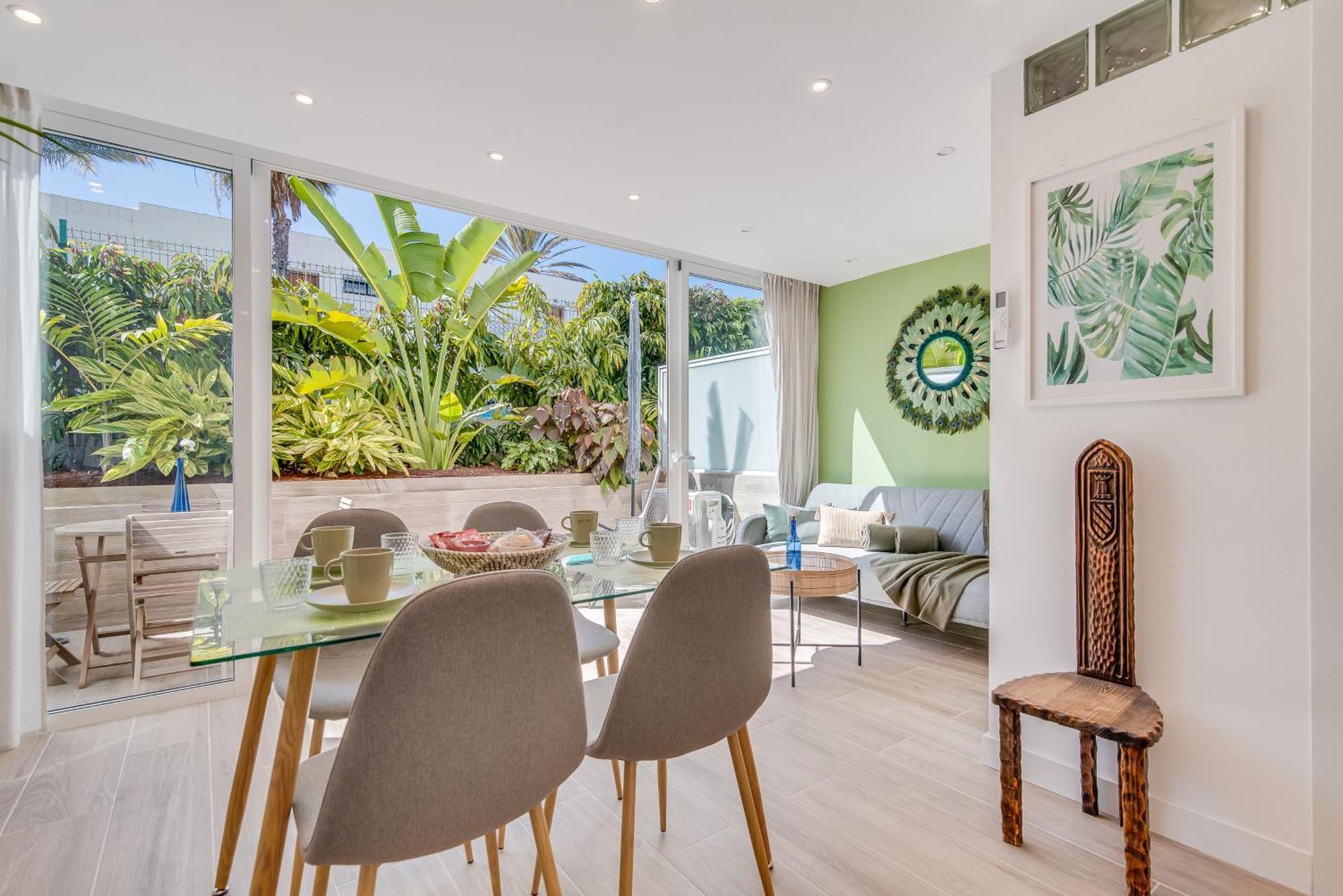 Home2Book Stylish Tropical Apt Terrace & Pool Μασπαλόμας Εξωτερικό φωτογραφία