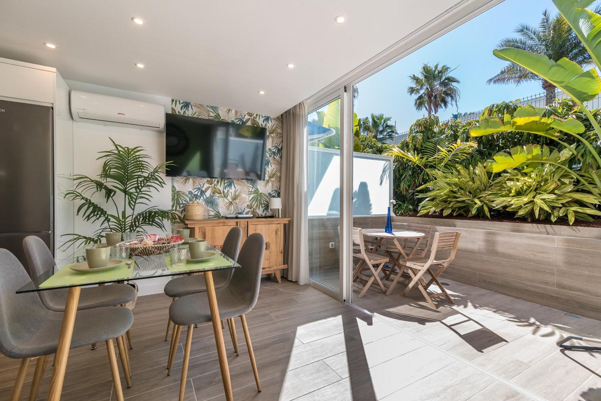 Home2Book Stylish Tropical Apt Terrace & Pool Μασπαλόμας Εξωτερικό φωτογραφία